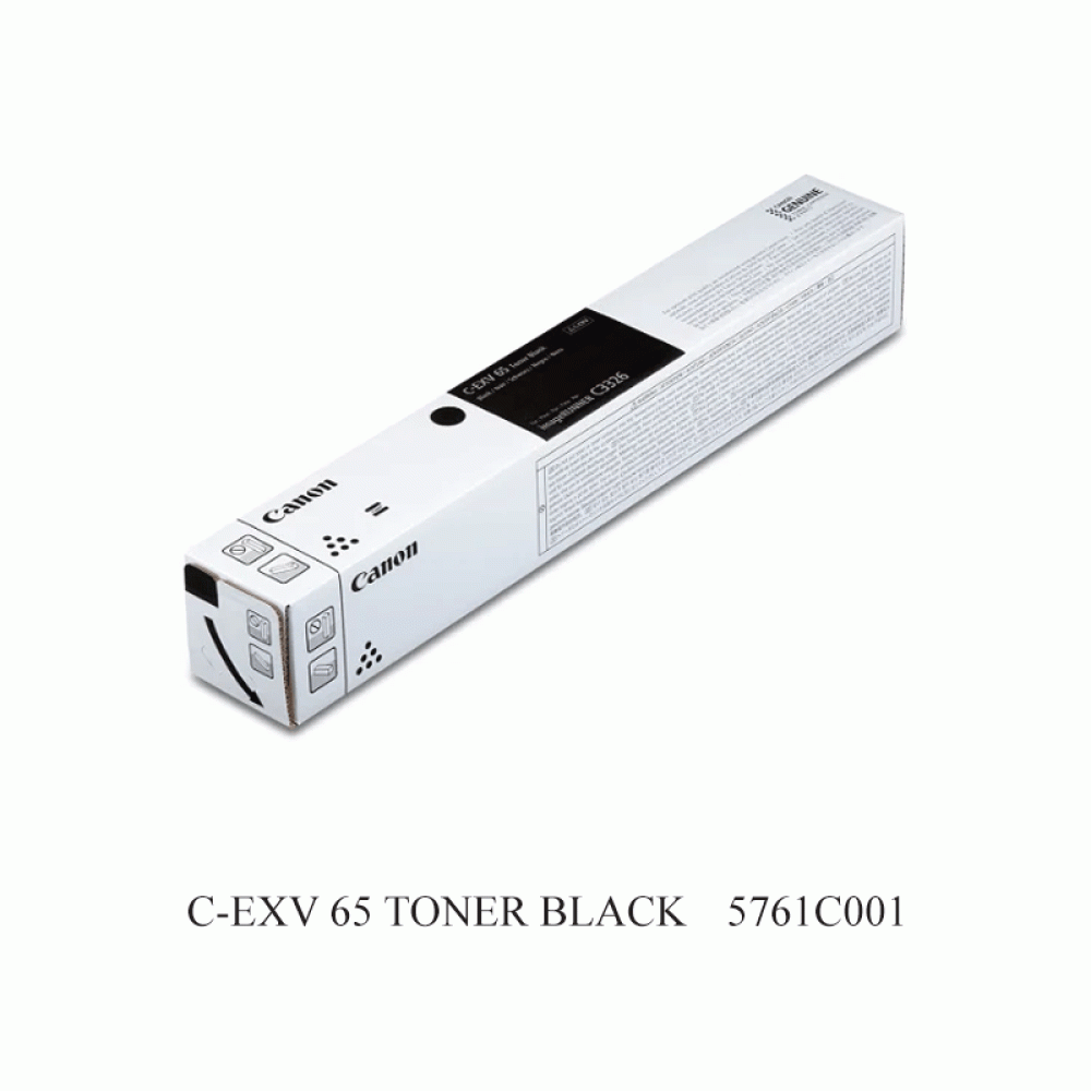 Тонер C-EXV 65 Black (черный) для imageRUNNER C3326/C3326i (ISO 17500 стр)