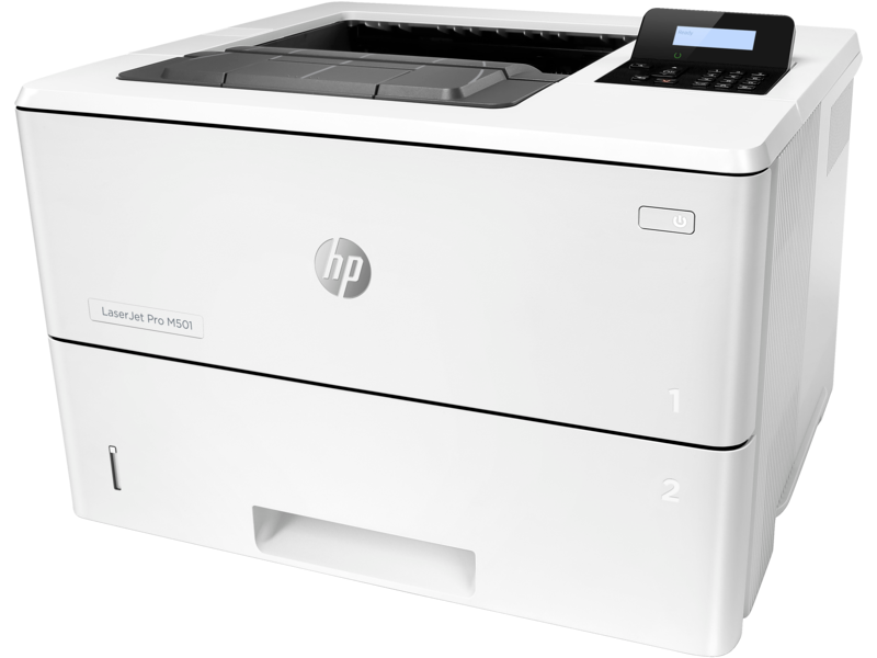 Принтер HP LaserJet Pro M501dn Printer (A4) , 600 dpi, 43 ppm, 256MB, 1500Mhz, tray 100+550 pages, Duplex, USB+Ethernet, Duty 100000 pages