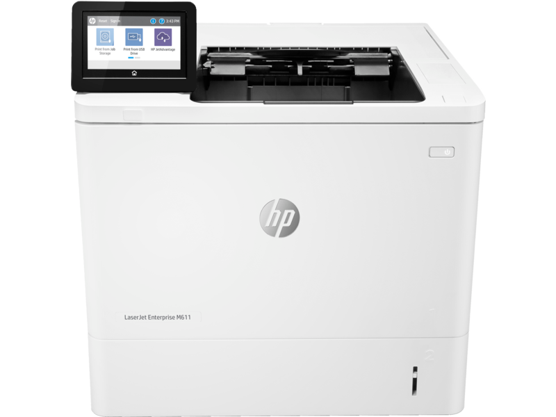 Принтер HP LaserJet Ent M611dn Printer (A4) 1200 dpi, 61 ppm, 512MB, 1.2Ghz, USB+Ethernet, tray 100+550 page, Duplex, Duty cycle 275K